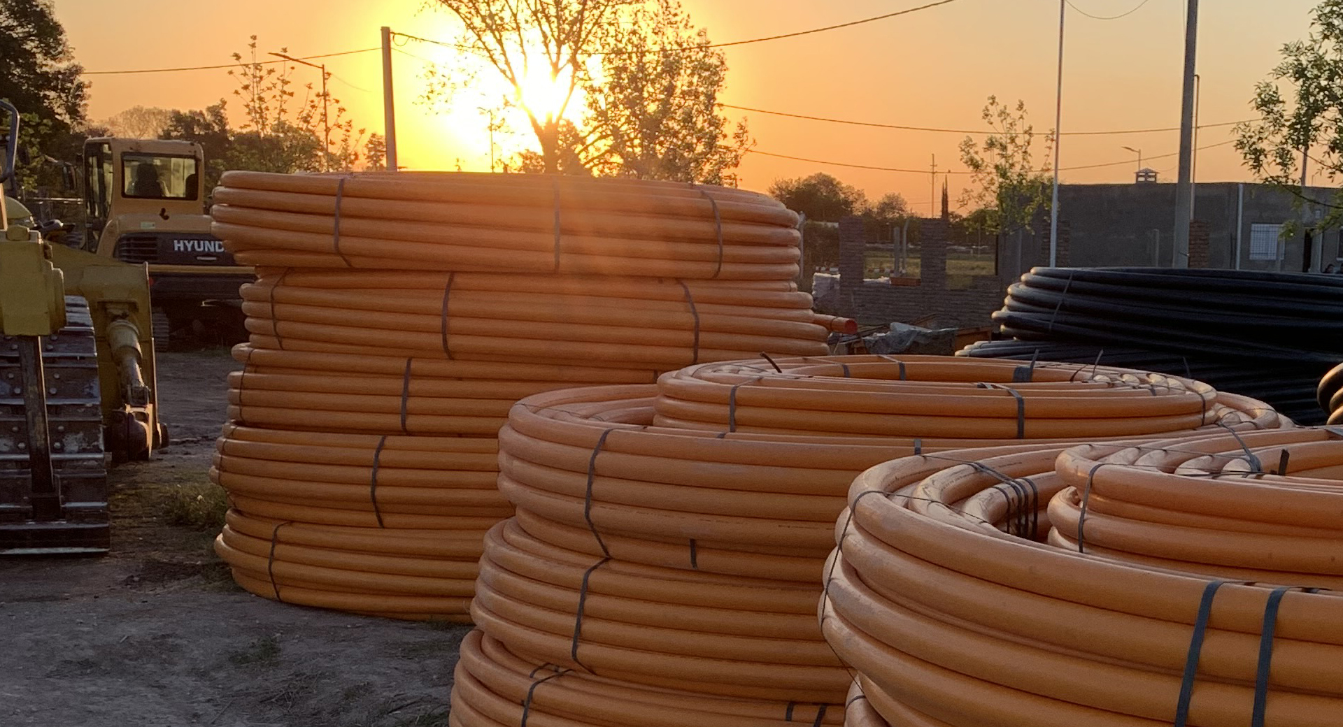 Avance obra Gas Natural